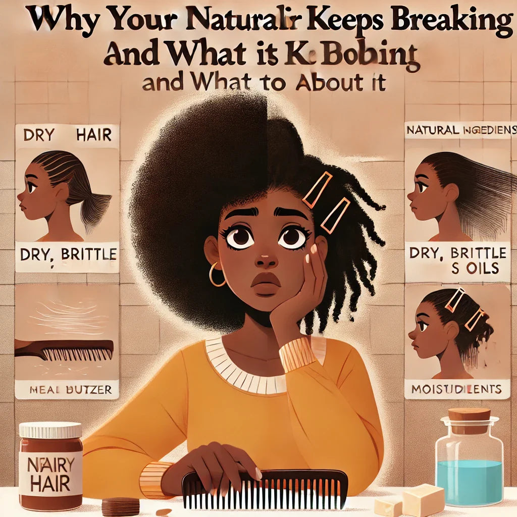 Why Your Natural Hair Keeps Breaking and What to Do About It