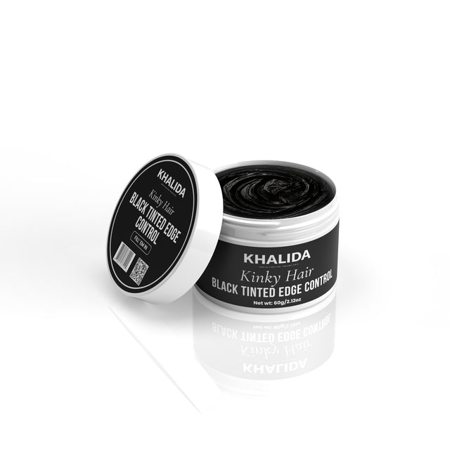 Kinky Hair FILL’EM IN- Black Tinted Edge Control- Fill’ Em In KhalidaNaturals