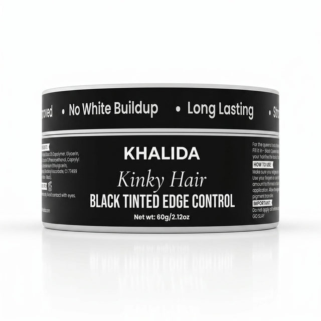 Kinky Hair FILL’EM IN- Black Tinted Edge Control- Fill’ Em In