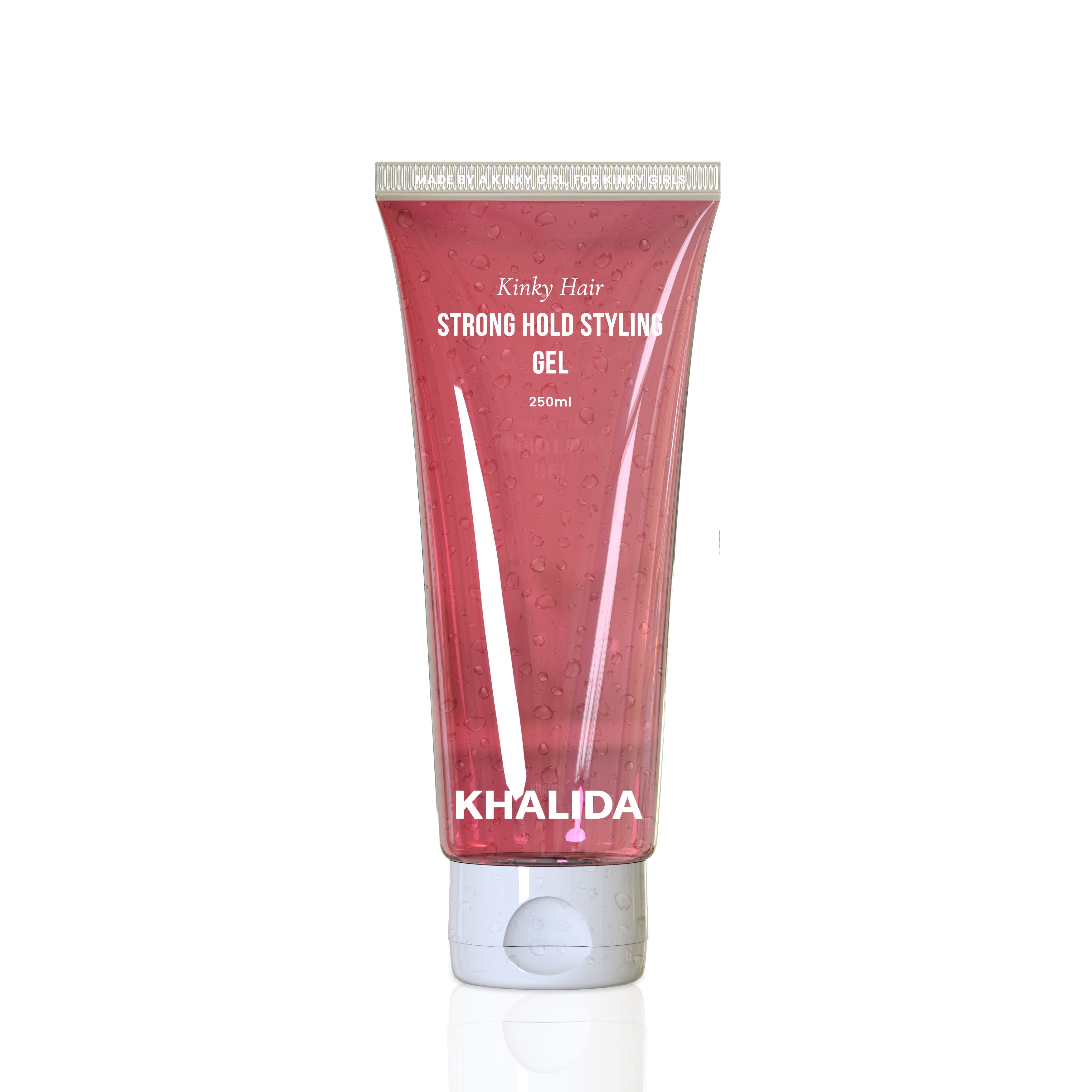 Kinky Hair Strong Hold Styling Gel KhalidaNaturals