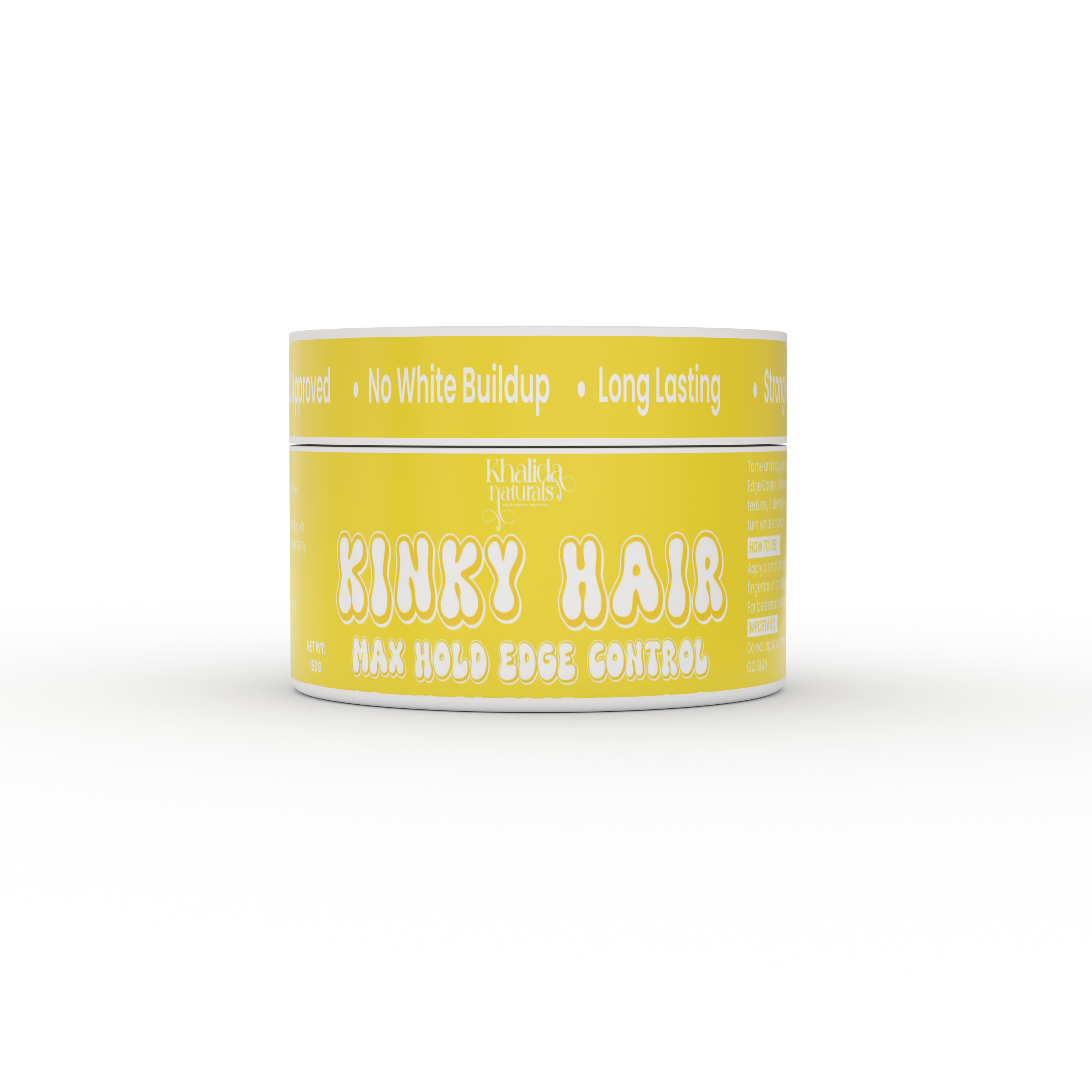 KINKY HAIR- Max Hold Edge Control KhalidaNaturals