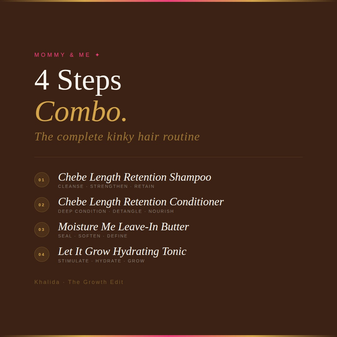 4 Steps Combo- MOMMY & ME KhalidaNaturals