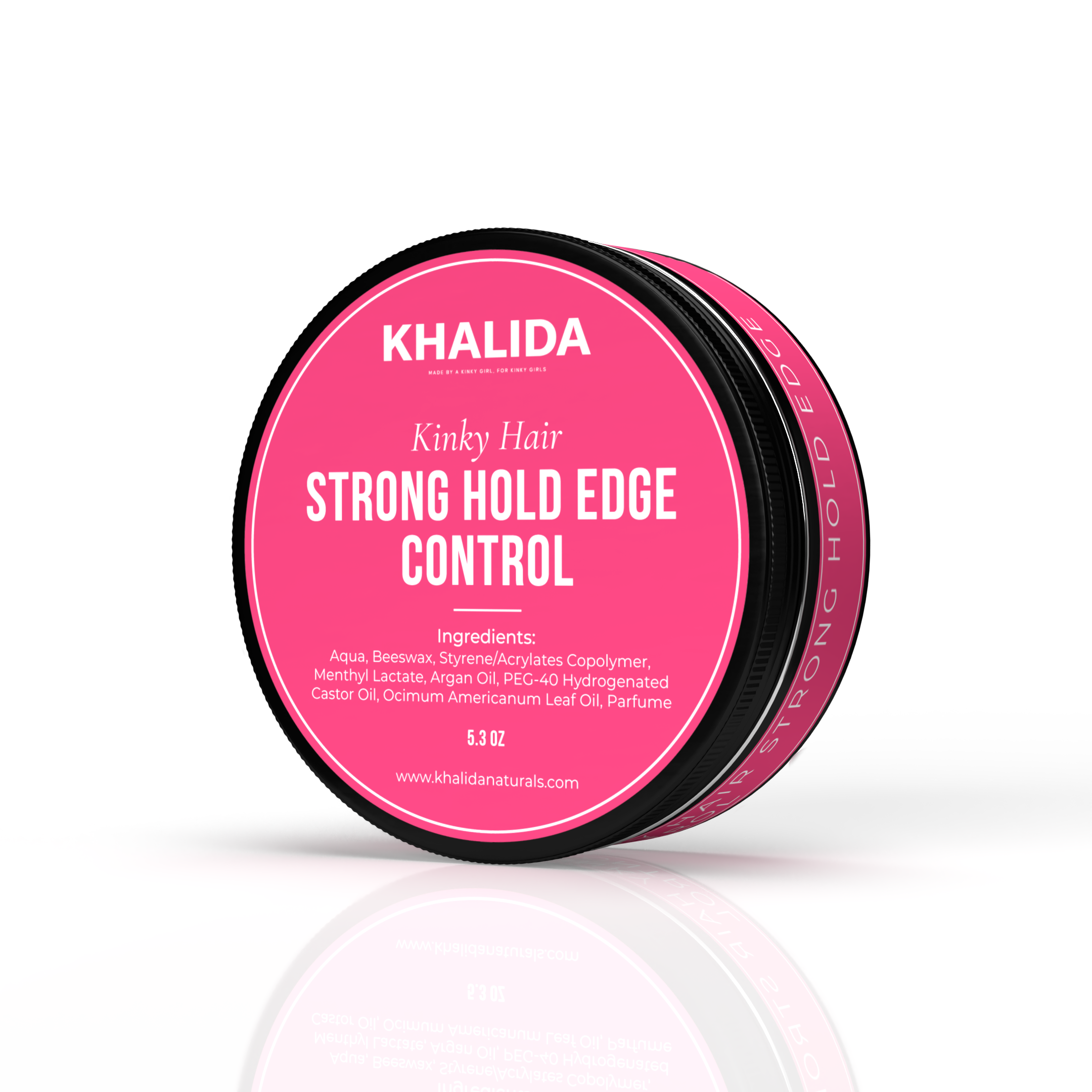 (PRE-ORDER) Kinky Hair- Strong Hold Edge Control( Original Formula) KhalidaNaturals