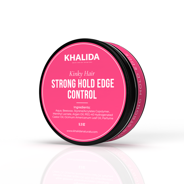 (PRE-ORDER) Kinky Hair- Strong Hold Edge Control( Original Formula) KhalidaNaturals