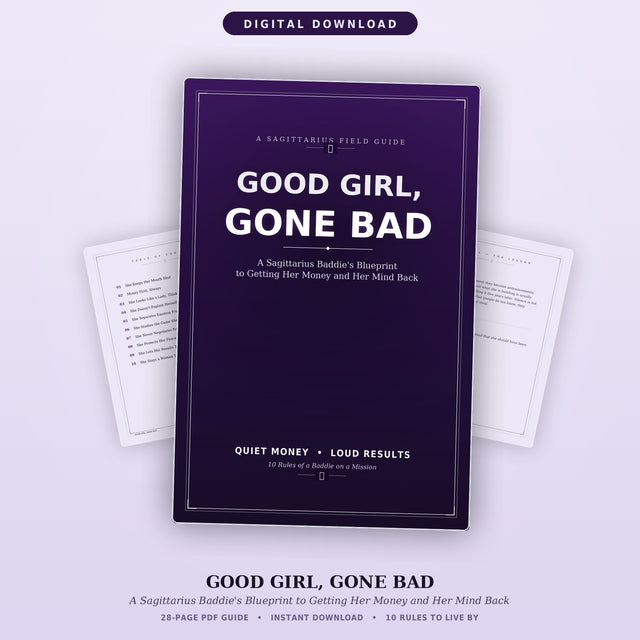 Good Girl, GONE BAD ( E-Book) KhalidaNaturals
